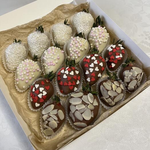 Сладкий дуэт Клубника в шоколаде