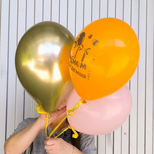 🎈🎈🎈3 шара МИКС