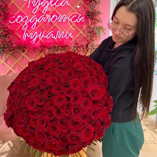 151 Роза Эквадор 60 см