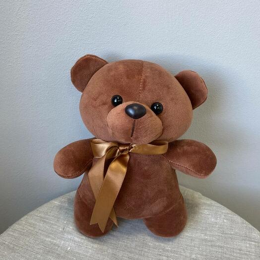 Мишка плюшевый "коричневый"