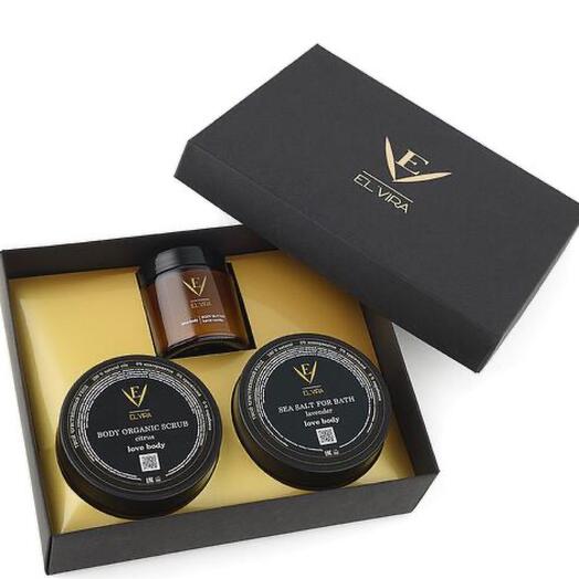 Подарочный набор косметики для ухода за телом, подарок женщине и девушке, набор для женщин