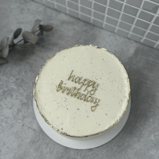 Бенто торт L happy birthday на день рождения