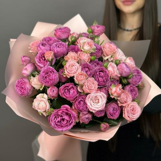 Кустовая  Роза микс