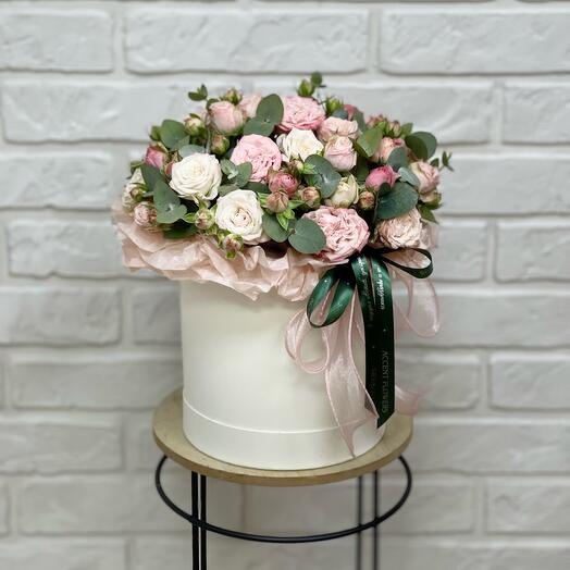 Композиция "Мадам Бомбастик" + Эвкалипт: Воздушная Элегантность