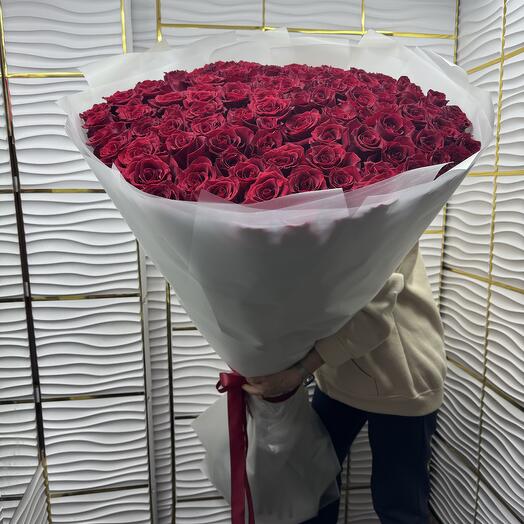 Роза Эквадор Букет 💐 Цветущая Любовь