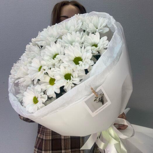 Воздушный букет ромашек