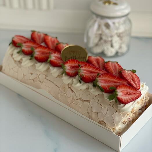 Меренговый рулет