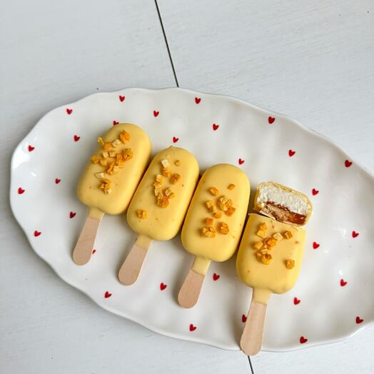 Чизкейк манго-маракуйя