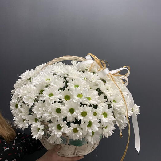 Корзина цветов 11