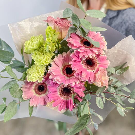 Bouquet with gerberas