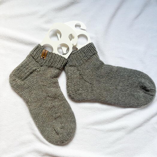 Носки вязаные «Ёжик в тумане» 41-45 размер