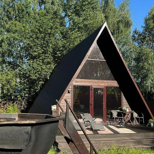 🎀A-frame в комплексе RELAX VILLAS 2 участника Одна ночь 💝