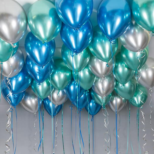 Набор шаров под потолок «Морские глубины»