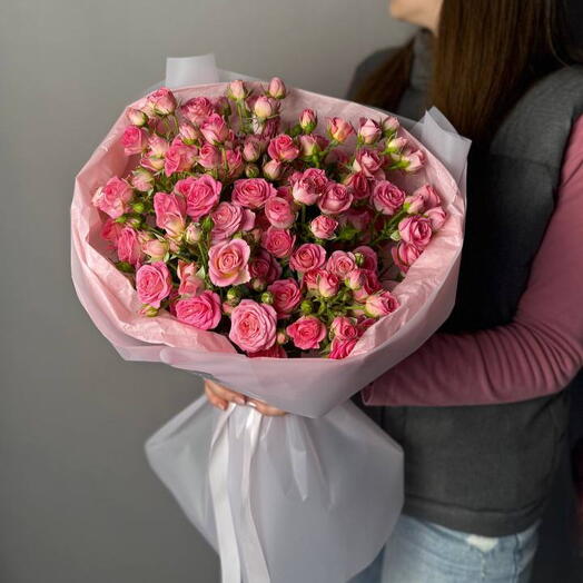 15 кустовых роз
