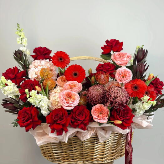 Букет Роскошная корзина