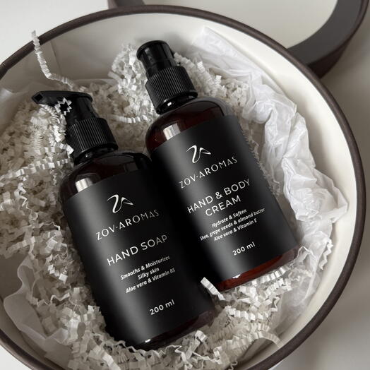 Подарочный набор Крем для тела и рук и Жидкое мыло для рук