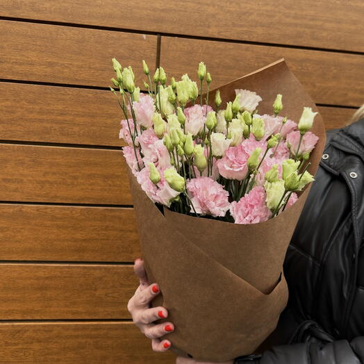 Букет из эустомы 🌸