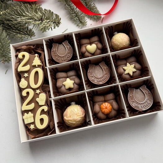 Конфеты к новому году 2026