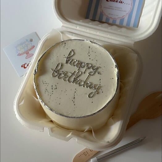 Bento cake happy birthday 470g, бенто тортp