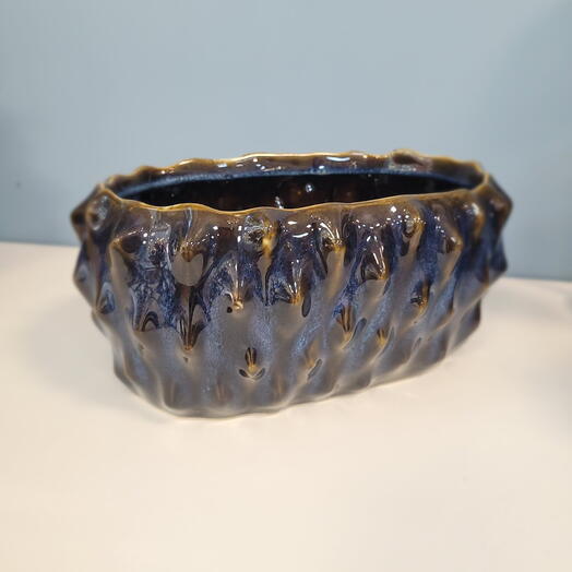 Овальное кашпо Винтаж