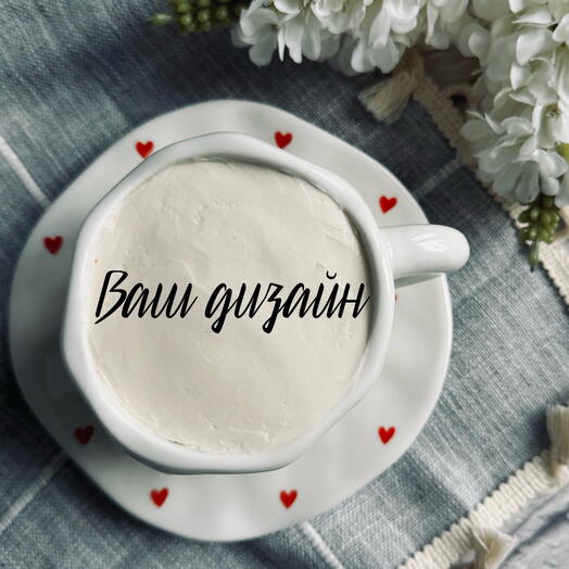 Торт в кружке, торт в чайной паре на 14 февраля