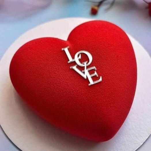Муссовый торт LOVE, размер М