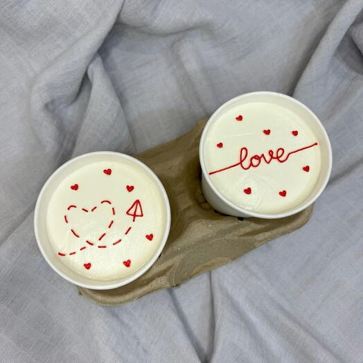 Трайфлы на 14 февраля love
