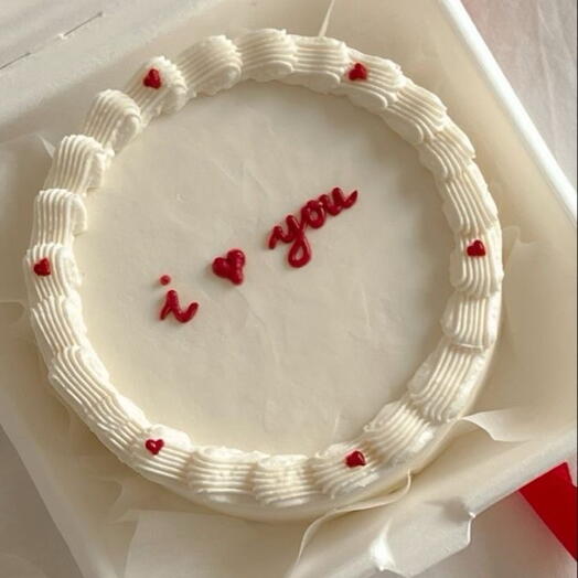 Бенто-торт I love you