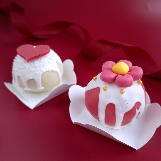 Сладкий подарок на 8 марта набор трендовых пирожных картошка с начинками маме, девушке, бабушке, сестре, подруге, коллеге