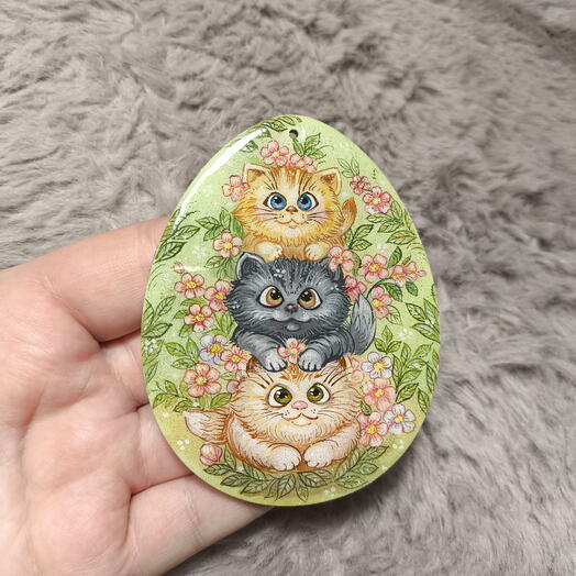 Магнит на холодильник "Три кота"😺😽😻