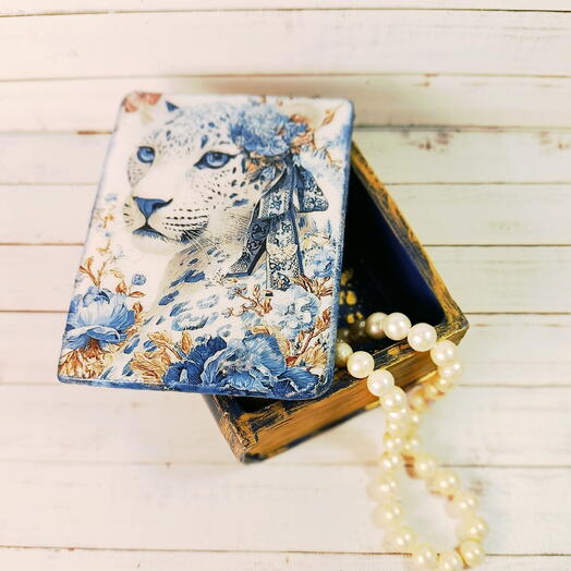 Шкатулка «Leopard Lady»