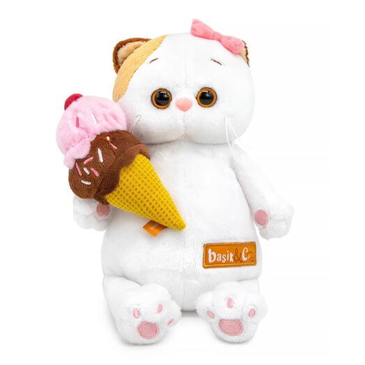 Игрушка «Кошечка Ли-Ли с мороженым», 18 см