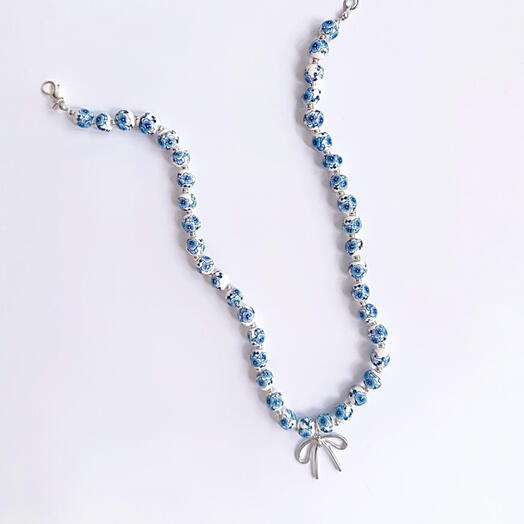 Колье Гжель-Girl