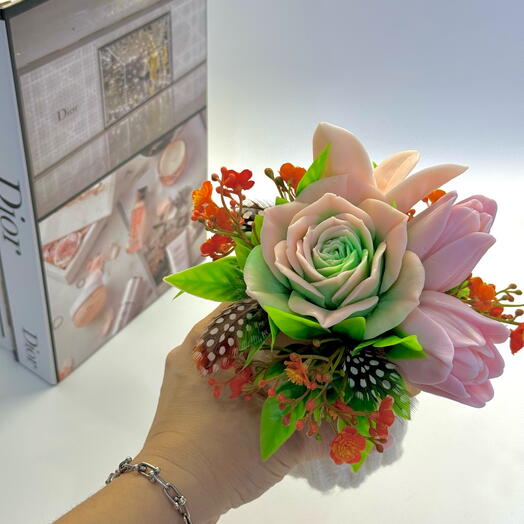 Букет Весна пришла мыло