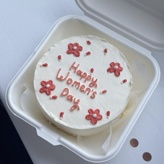 Бенто торт «Happy woman s day»