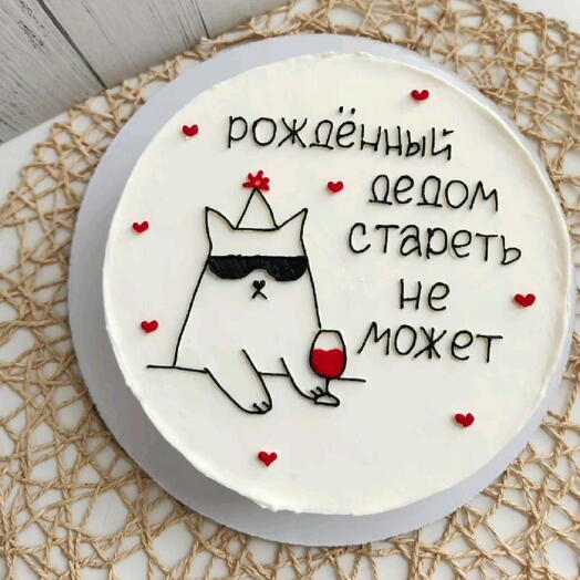 Бенто торт с котиком