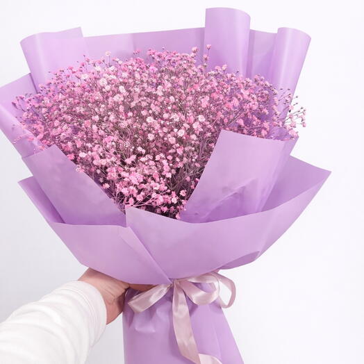 Pink Baby s Breath Bouquet