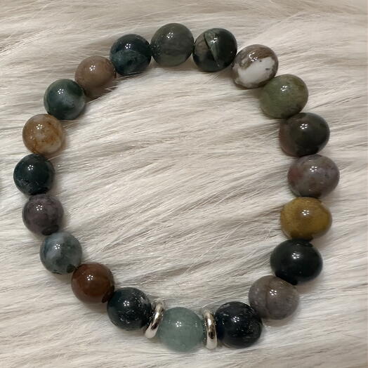 Браслет под зелено-карие и голубо-карие глаза