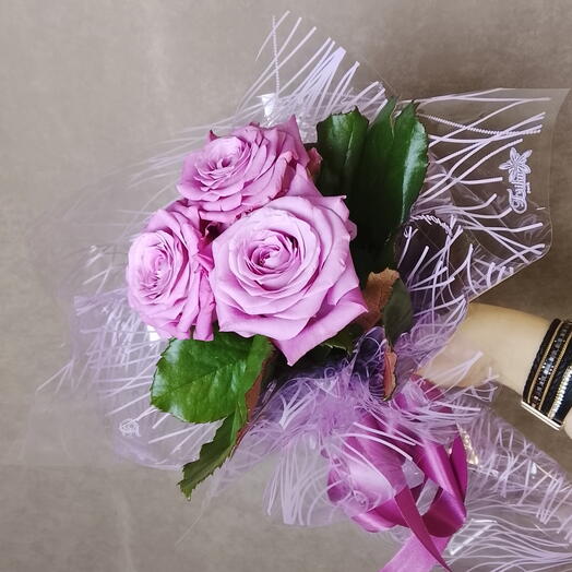 💜розы сиреневые 💜