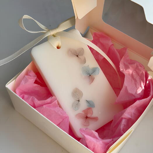 Аромасаше 1 шт. "Цветение юдзу", соевый воск, ручная работа