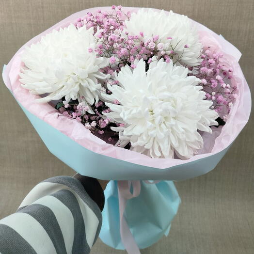Букет Pink Blue