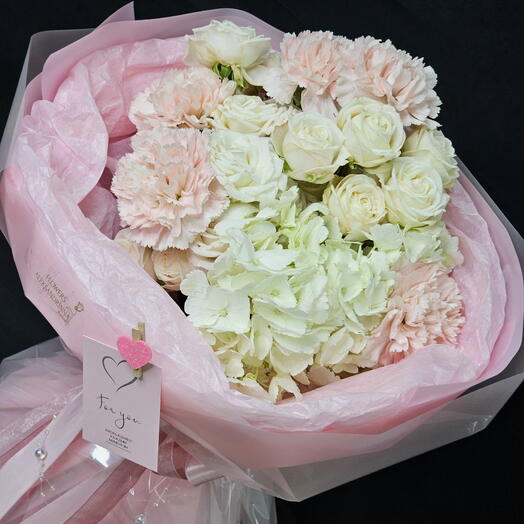 🌸"Карамель"💗, букет Любимой, авторский нежный букет, маме, девушке, дофамин 💖