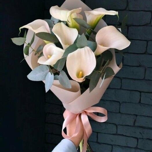 Белый ангел: Каллы белые