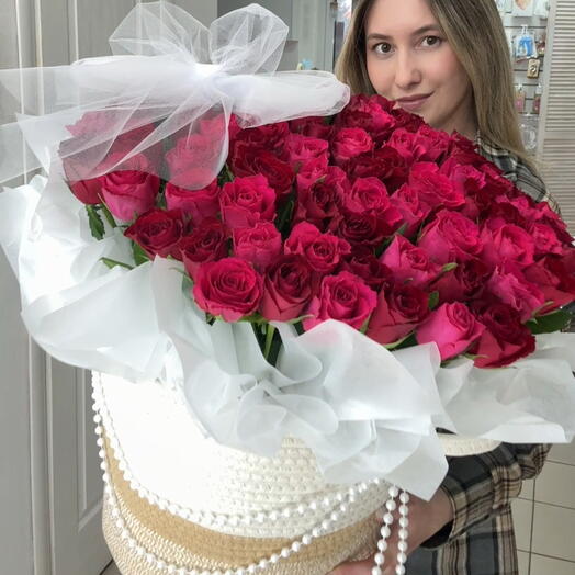 Корзина 101 Роза 🌺