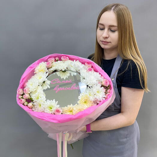 Букет с зеркалом