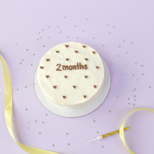 Bento cake for the first months of the baby