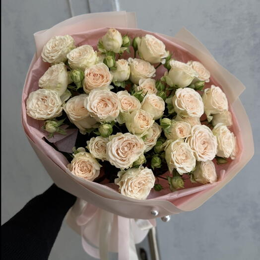 Премиум пионовидные кустовые розы София 😍🔥🌸