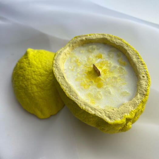 Свеча «Лимонный сорбет»🍋
