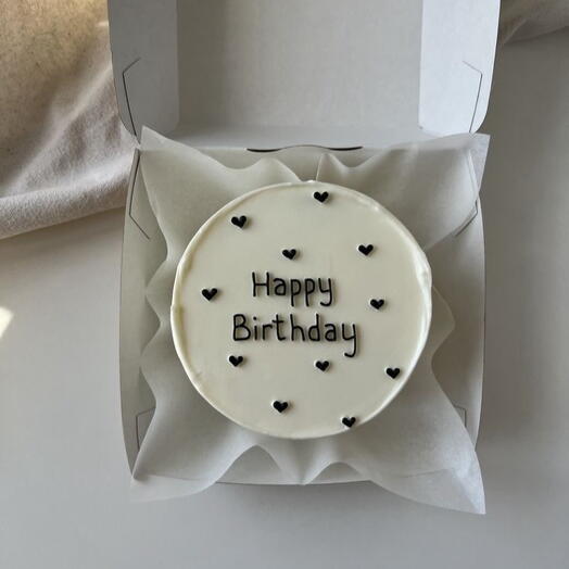 Бенто-торт на день рождения «Happy birthday