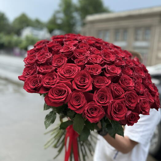 75 роз 70 см Эквадор !♥️